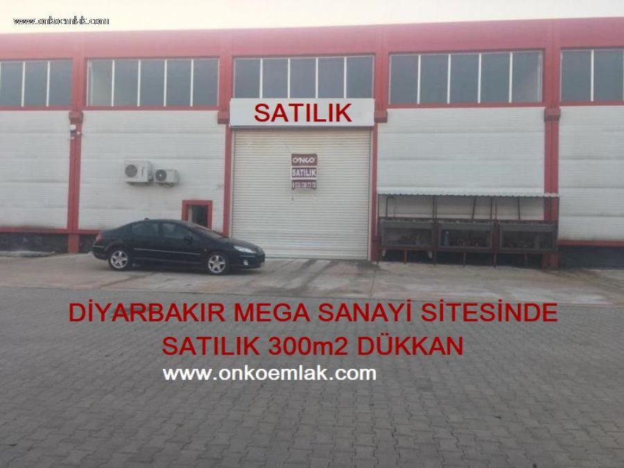 Diyarbakır Mega Saniyi Sitesinde Satılık Dükkan